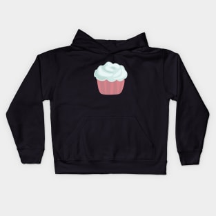 Cupcake cartoon  design Kids Hoodie